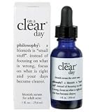 philosophy on a clear day blemish serum