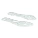 DDLBiz Silicone Mat Sandal Hidden Arch Half Yards Damping Shoes High Heel Insoles 1-Pair Packages