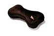 P.L.A.Y. Cushion Blanket with Eco-Friendly Filler, 100% Cotton Cover, Big Bone, Brown