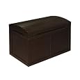 Badger Basket Barrel Top Toy Box, Espresso