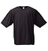 大きいサイズの半袖Tシャツ3枚セット(ブラック)3L,4L,5L,6L,7L,8L