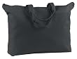 Canvas Zippered Book Tote B ag