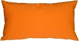 Pillow Decor - Caravan Cotton Orange 9x18 Throw Pillow