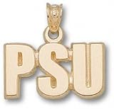 Penn State Nittany Lions Solid 10K Gold ''PSU'' Pendant