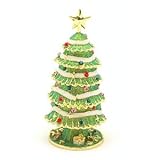 Piearth ピアース ジュエリーボックス クリスタル 宝石箱 NO22 クリスマスツリー 22-1