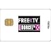FreeX.TV Card - 12 Monate - 4 Sender