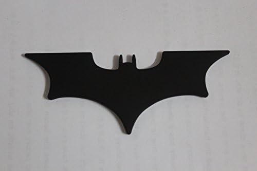 sprated (TM) 4" new Black batman Car 3d Logo Emblem Badge Sticker Self Adhesive Badge Decal superman The Dark Knight Vinyl Decal Sticker