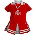 Ohio State Buckeyes Scarlet Infant Cheerleader Dress