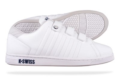 New K Swiss Lozan II Strap DX Tongue Twister Mens Trainers - White