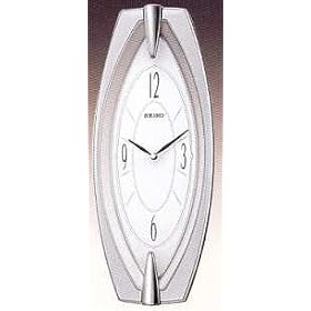 Seiko Contemporary Wall Clock Quiet Sweep Silver - Decorative Wall Clocks - Seiko QXA342SRH