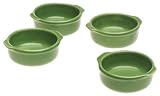 Emile Henry Miniature Casserole Dishes, Set of 4, Vert Green