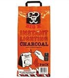 Instant Light Charcoal 4 x 1kg by Big K Products