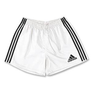 adidas 3-Stripes II Rugby Shorts (White/Blk)