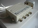 4 Way TV Aerial Distribution Amplifier by electrosmart