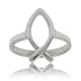 Fish Ichthus Ring Sterling Silver Clean Polished Band