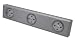 Rite Lite LPL700XL 12 LED, 3 Independent Light Head, Under Cabinet Light, Metal Accents