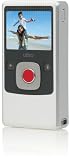 Flip Ultra Pocket-Camcorder (2-fach digital Zoom, 5,1 cm (2 Zoll) Display, 4 GB Flash Memory) wei�/silber