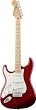 Standard Stratocaster Left Handed Electric Guitar (Candy Apple Red and Maple Fingerboards)