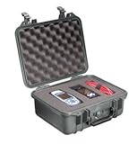 Pelican 1400 Case with Foam for Camera (Silver)