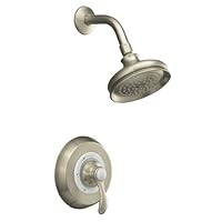 KOHLER K-T12014-4-BN Fairfax Rite-Temp Pressure-Balancing Shower Faucet Trim, Vibrant Brushed Nickel