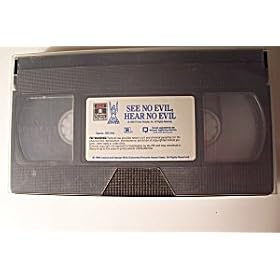 See No Evil.Hear No Evil [VHS] [1989]