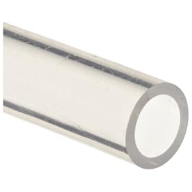 Zeus FEP Heavy Wall Tubing .375" ID x .500"  OD x .063" Wall, USP Class VI 2' Length