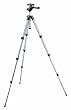 Manfrotto MK394-H Kit Serie 390 con Testa Ibrida per Fotografia e Video per DSLR e Videocamere, 4 Sezioni, Alluminio Champagne