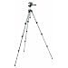 Manfrotto MK394-H Foto-Video Stativ-Kit Maxi mit integriertem 3-Wege-Neiger und Schnellwechseleinrichtung