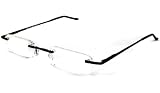 NVU Eyewear Half Readers (Men) Reading Glasses - Kensington