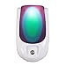 Westek 71196CC LED Color Changing Auto On/Off Nite Lite, White