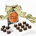 Brownie Points Signature Canister of 40 Dark Chocolate and Peanut Butter Gourmet Buck...