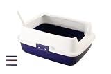 Eigenschaften Karlie  / KARLIE Katzentoilette K-CAT 2 mit extra hohem Rand 50 x 40 x 21,5cm in 3 Farben #08365