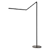I-Tower High Power LED Floor Lamp- Metal Black/Warm Generation 2