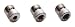 ALL AIRBRUSH HOSE ADAPTER SET AZTEK,BADGER,PAASCHE TO MASTER