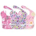 Girl's Trend Super Bib 3 Pack by Bumkins