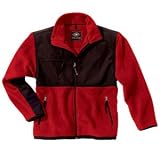 Evolux Fleece Jacket, Red/Black