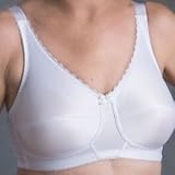 Plain Soft Cup Mastectomy Bras, Model 630, Beige - Size 44C