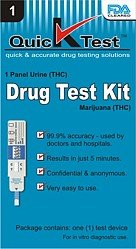 Quicktest 1 Panel Urine Drug Test Kit (THC)