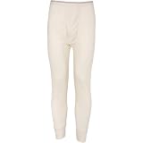 Indera Men's Heavy Weight 100% Cotton Thermal Pant