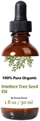 100% Pure Urefined Organic Intellect Tree Seed Oil - 1 OZ By Herbal Flame
