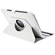 BORSA IN PELLE premium 360� per Samsung Galaxy Tab 2 10.1 P5100/P5110 in Bianco con pratica funzione di supporto firmata kwmobile