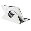 360� Premium LEDERTASCHE mit praktischer St�nderfunktion f�r Samsung Galaxy Tab 2 10.1 (P5100 / P5110) in WEI� von kwmobile