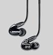 Image of SHURE 高遮音性イヤホン ブラック SE315-K-J