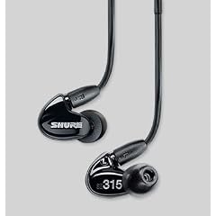SHURE 高遮音性イヤホン ブラック SE315-K-J