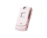 Snap-On Cover - Motorola RAZR maxx Ve / V3a / V3c / V3e / V3i / V3m / V3r / V3t - Pink With Diamonds
