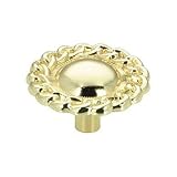 1 1/2'' Dia Brass Knob