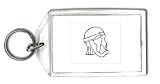 Keychain with protective gear image