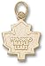 Toronto Maple Leafs Logo 3/8 Charm/Pendant -14K/10K, Stainless Steel or Gold Plated