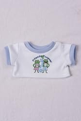 "Frog Friends Forever T-Shirt fits Webkinz, Shining Star and 8"" - 10"" Make Your Own Stuffed Animals"