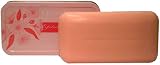 Asquith & Somerset Cherry Blossom Exfoliating Massage Bar Soap 12 Oz. With Sugar In Gift Tin From England